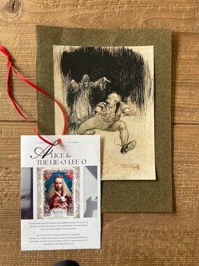 Arthur Rackham, Book Plate, Vintage Art,